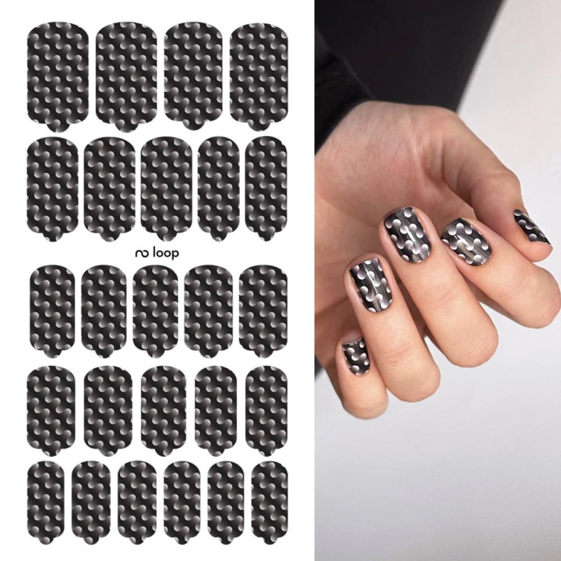 Nagelfolie Loop - Nail Wraps by Provocative Nails-NAIL WRAPS SELBSTKLEBEND-Double Beauty Shop