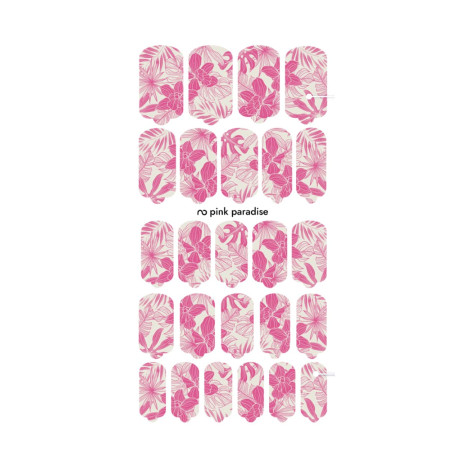 Nagelfolie Pink Paradise - Nail Wraps by Provocative Nails