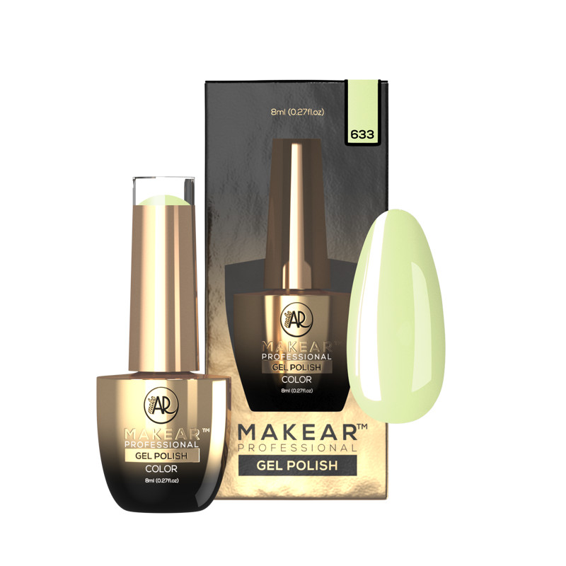 633 Sage - UV Nagellack ohne Hema 8ml MAKEAR-UV NAGELLACKE-Double Beauty Shop