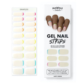 HAPPY ENDING - Gel Nail Strip (Gel Wraps) MoYou London 2