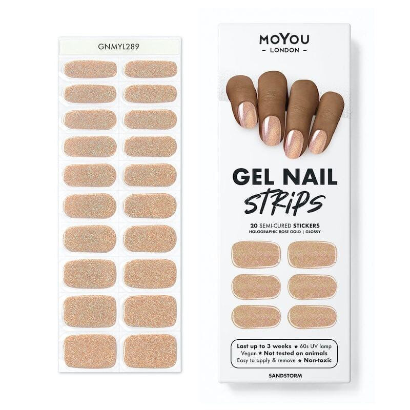SANDSTORM - Gel Nail Strip (Gel Wraps) MoYou London-WRAPS-Double Beauty Shop