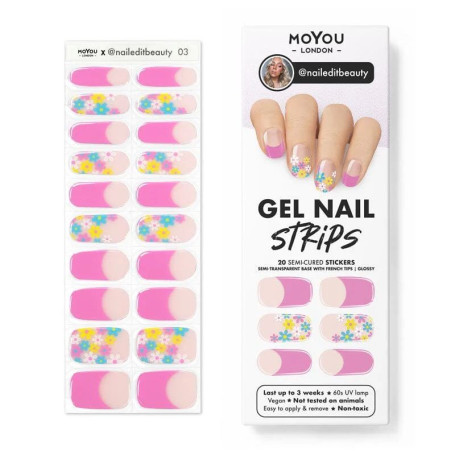 03 NAILEDITBEAUTY - Gel Nail Strip (Gel Wraps) MoYou London
