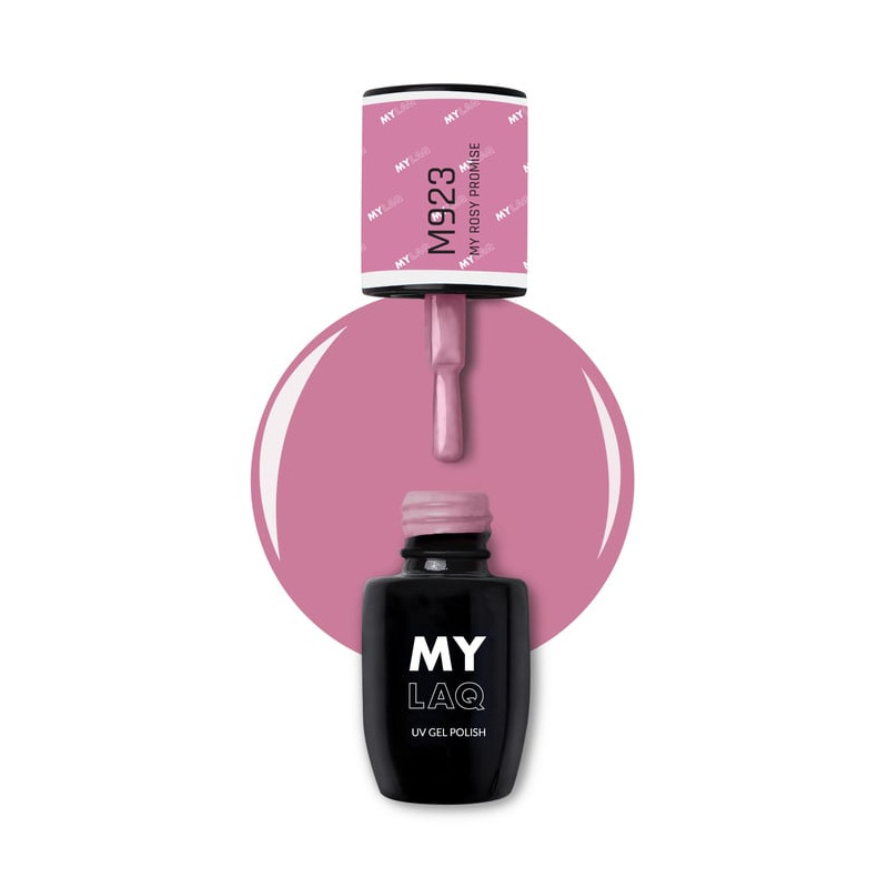 MY ROSY PROMISE - UV Nagellack 5 ml MYLAQ-UV NAGELLACKE-Double Beauty Shop