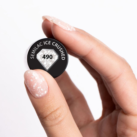 490 Ice Crushed - UV Nagellack 7ml Semilac