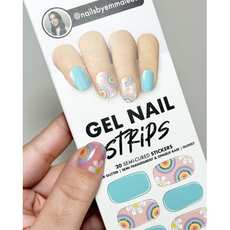 03 NAILSBYEMMALEEDS - Gel Nail Strip (Gel Wraps) MoYou London