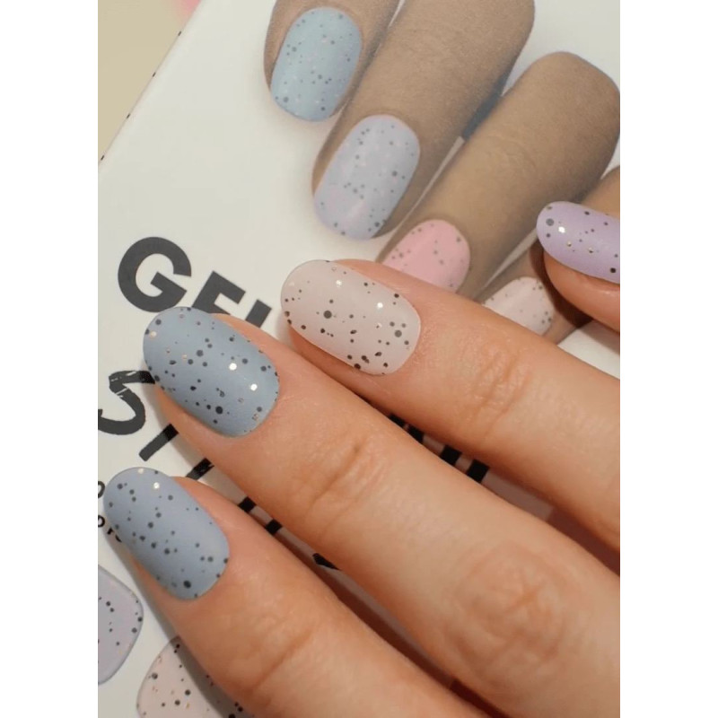 MILKSHAKE VIBES - Gel Nail Strip (Gel Wraps) MoYou London-WRAPS-Double Beauty Shop