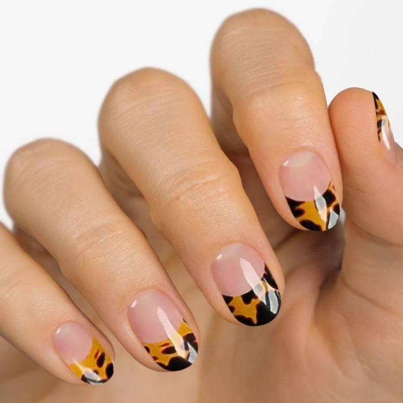 SAFARI TIPS - Gel Nail Strip (Gel Wraps) MoYou London-WRAPS-Double Beauty Shop