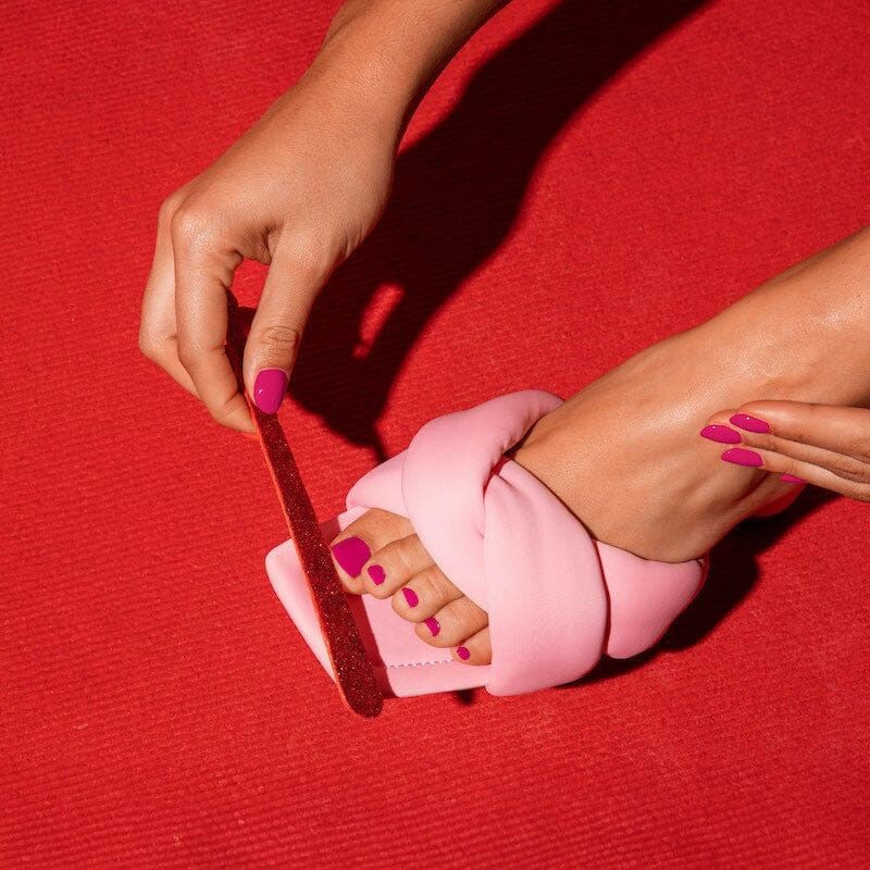 PINK - PEDIKÜRE Gel Nail Strip (Gel Wraps) MoYou London-WRAPS-Double Beauty Shop