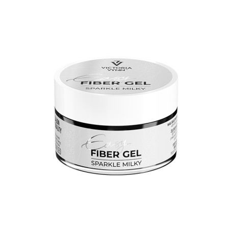 SPARKLE MILKY - Easy Fiber Gel UV/LED 15ml VICTORIA VYNN