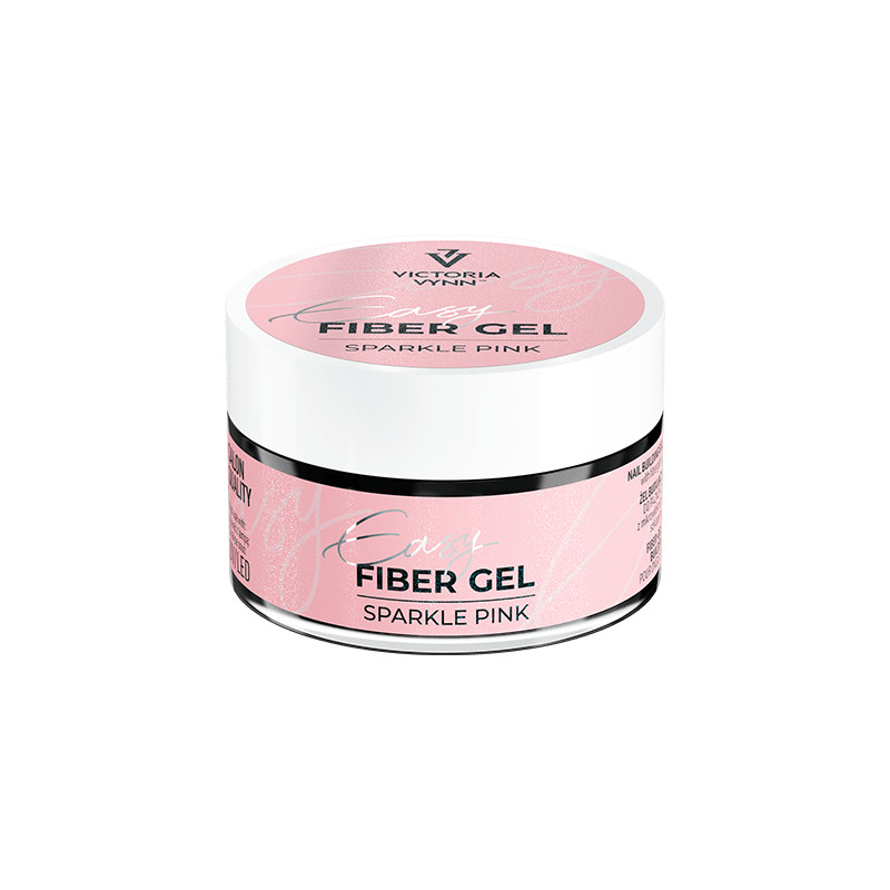 SPARKLE PINK- Easy Fiber Gel UV/LED 15ml VICTORIA VYNN-GELE-Double Beauty Shop