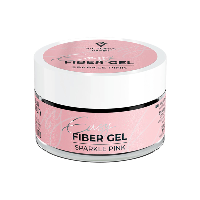 SPARKLE PINK- Easy Fiber Gel UV/LED 50ml VICTORIA VYNN-GELE-Double Beauty Shop