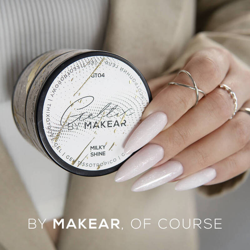 Milky Shine - NO FILE GELTIX  (15ml, 50ml) MAKEAR-GEL-Double Beauty Shop