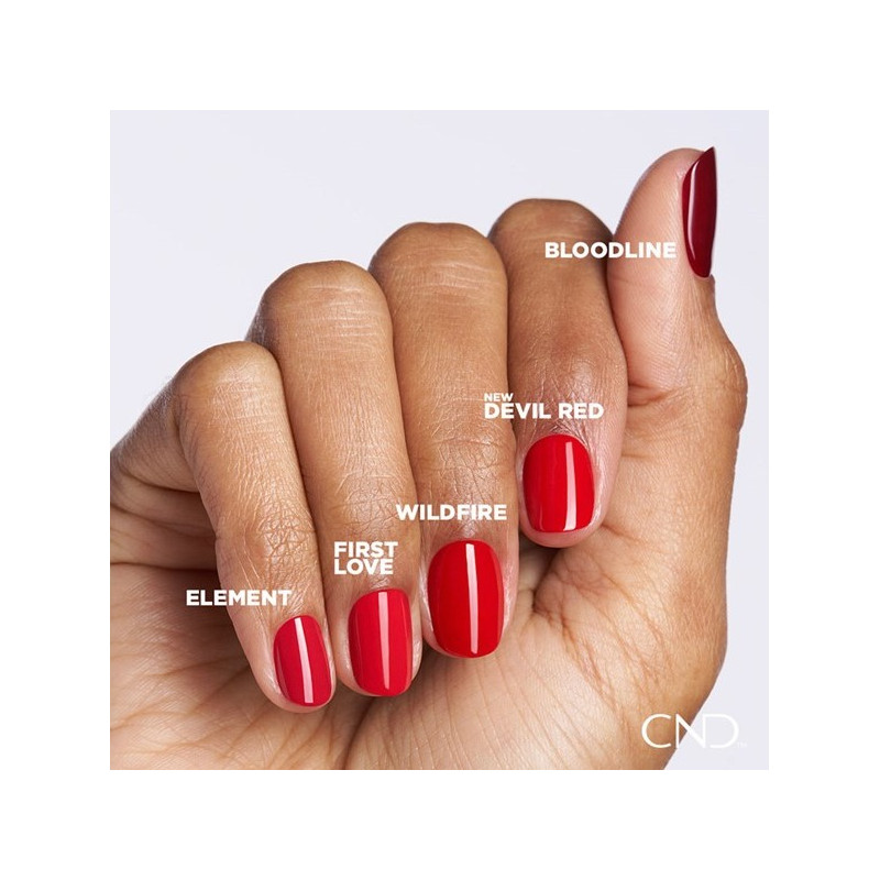364 Devil Red - Nagellack 15ml CND VINYLUX-Online-Shop-Double Beauty Shop