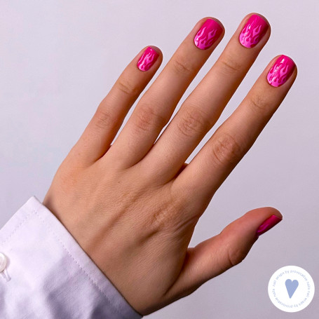Nagelfolie Pink flame - Nail Wraps by Provocative Nails