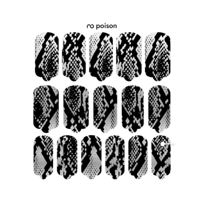 Nagelfolie Poison - Nail Wraps by Provocative Nails-NAIL WRAPS SELBSTKLEBEND-Double Beauty Shop