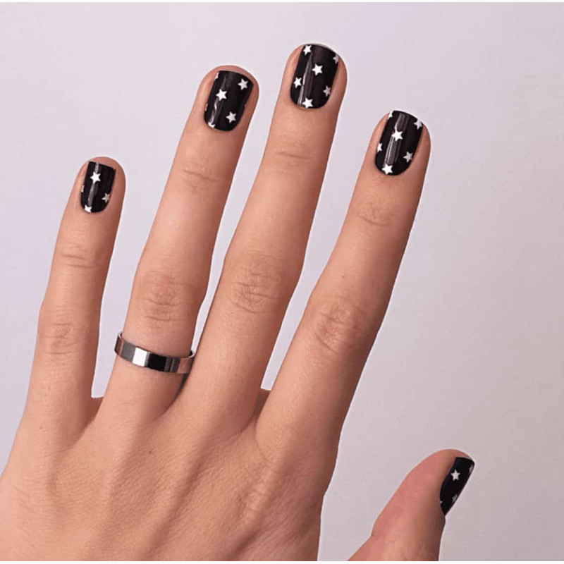 Nagelfolie Stars - Nail Wraps by Provocative Nails-NAIL WRAPS SELBSTKLEBEND-Double Beauty Shop