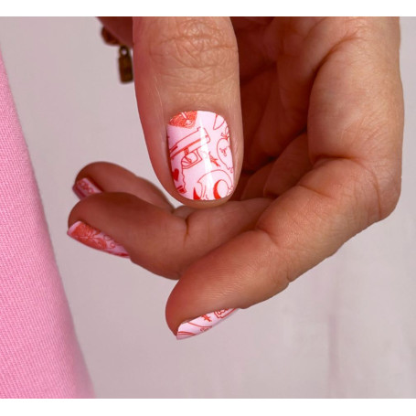 Nagelfolie Broken heart - Nail Wraps by Provocative Nails