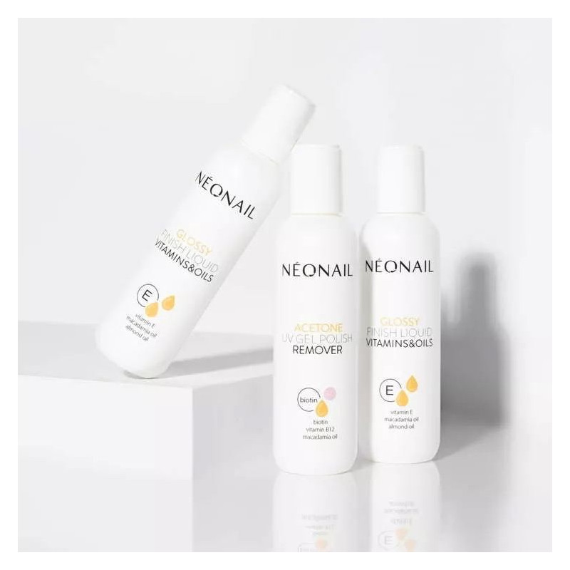 Glossy Finish Liquid (Cleaner) Vitamins&Oils 100ml Neonail-FLÜßIGKEITEN-Double Beauty Shop
