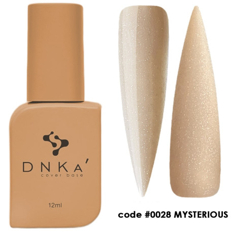 0028 Mysterious - Cover Base Coat 12ml DNKa