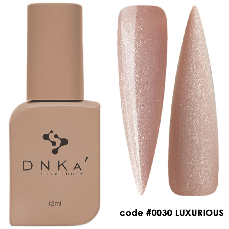 0030 Luxurious - Cover Base Coat 12ml DNKa-Online-Shop-Double Beauty Shop