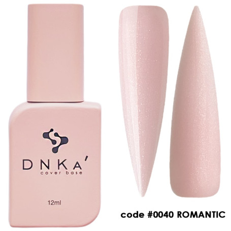0040 Romantic - Cover Base Coat 12ml DNKa