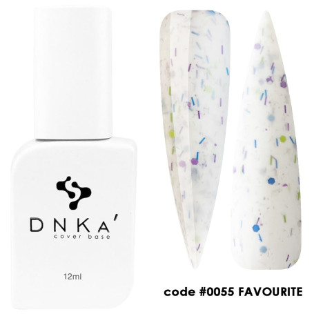 0055 Favourite - Cover Base Coat 12ml DNKa