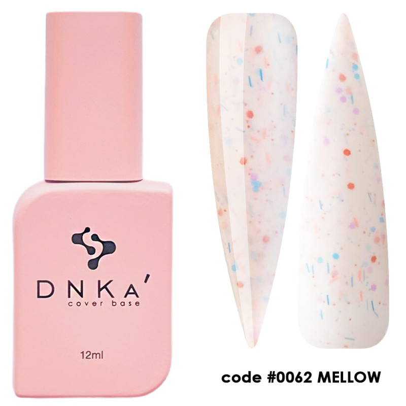 0062 Mellow - Cover Base Coat 12ml DNKa-Online-Shop-Double Beauty Shop