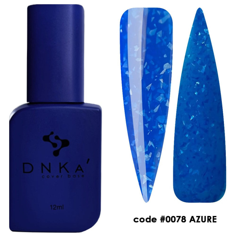 0078 Azure - Cover Base Coat 12ml DNKa-Online-Shop-Double Beauty Shop