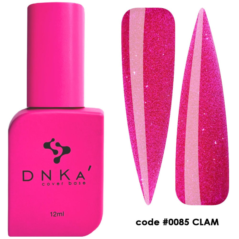0085 Glam - Cover Base Coat  FLASH ON 12ml DNKa-Online-Shop-Double Beauty Shop