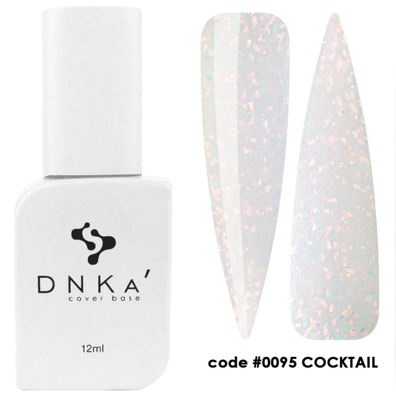 0095 Cocktail - Cover Base Coat 12ml DNKa-Online-Shop-Double Beauty Shop