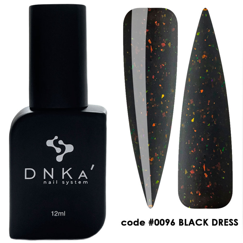 0096 Black Dress - Cover Base Coat 12ml DNKa-Online-Shop-Double Beauty Shop