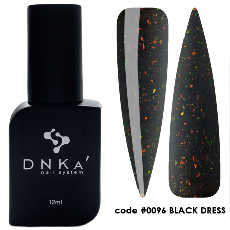 0096 Black Dress - Cover Base Coat 12ml DNKa