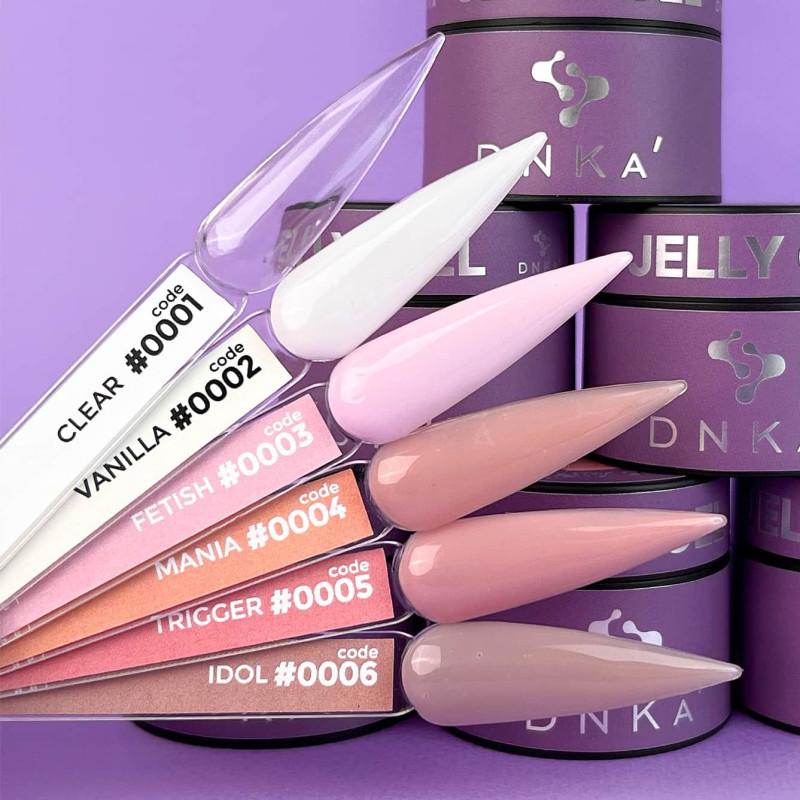 0001 Clear - Jelly Gel 15ml DNKa-GEL-Double Beauty Shop