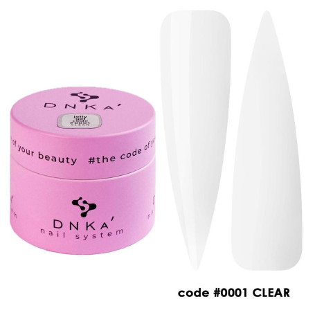 0001 Clear - Jelly Gel 15ml DNKa