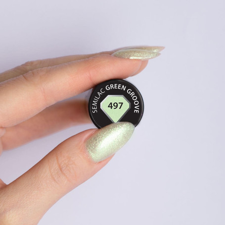 497 Green Groove - UV Nagellack 7ml Semilac