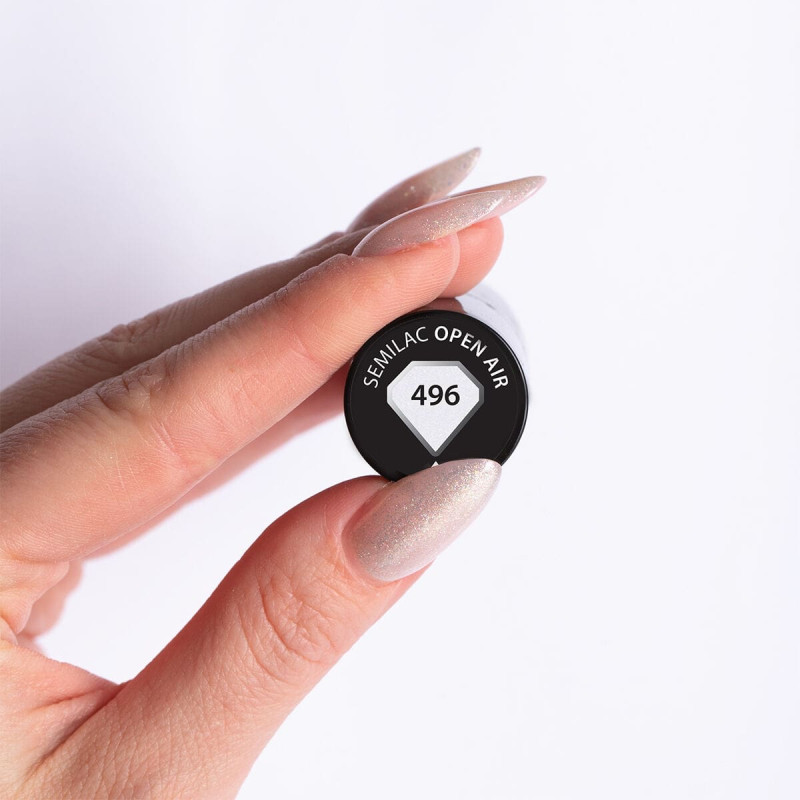 496 Open Air - UV Nagellack 7ml Semilac-Alle Farben SEMILAC-Double Beauty Shop