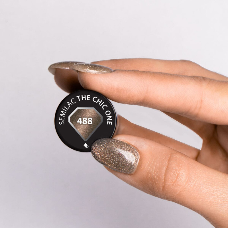 488 The Chic One - UV Nagellack 7ml Semilac-Alle Farben SEMILAC-Double Beauty Shop