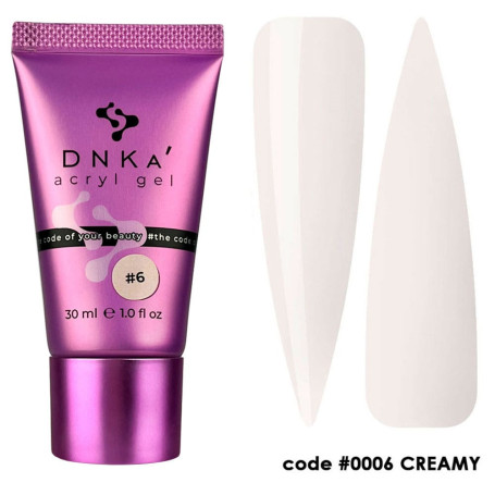 0006 Creamy - AcrylGel (Tube) 30ml DNKa