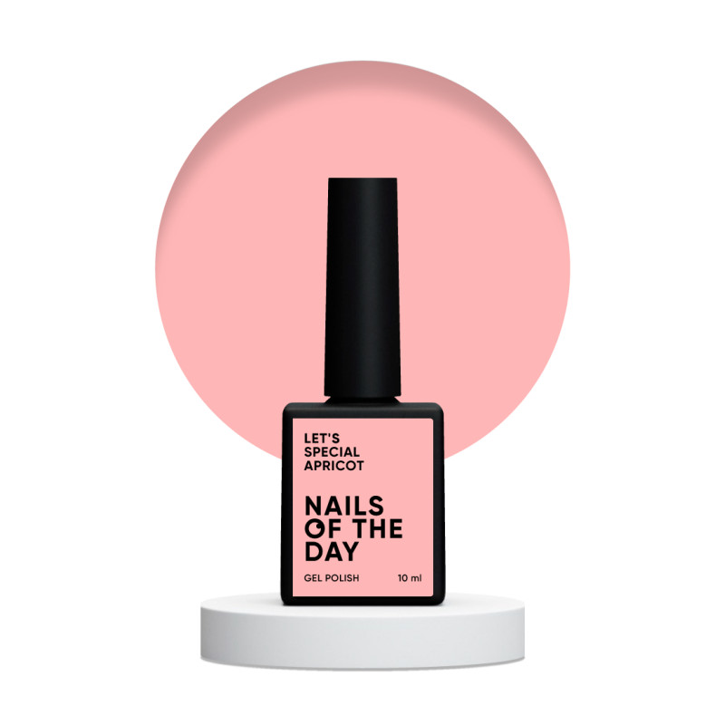APRICOT - GEL POLISH 10ml NAILS OF THE DAY-Online-Shop-Double Beauty Shop