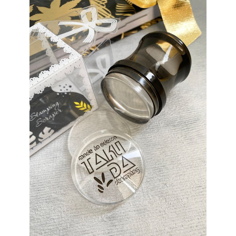 Stempel Clear 3,8cm TAKIDA-STEMPEL UND ZUBEHÖR-Double Beauty Shop