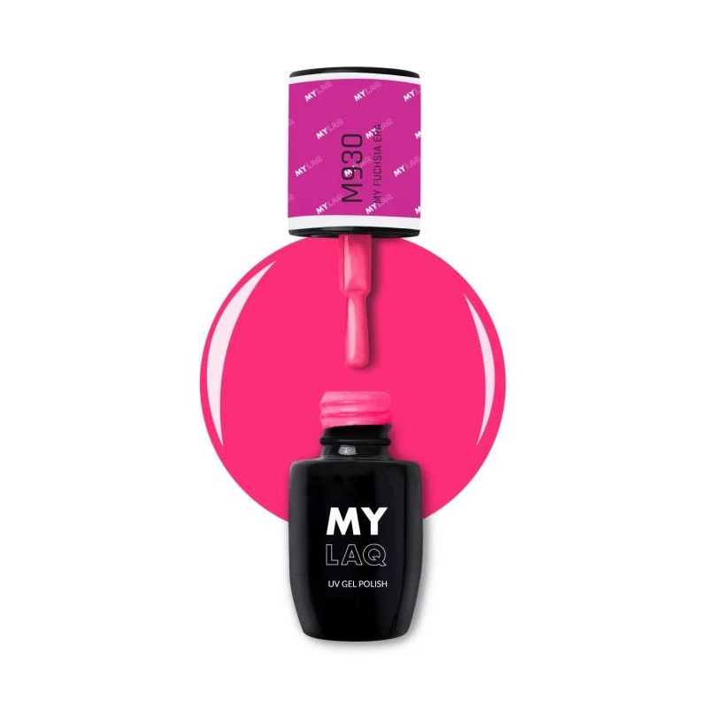 MY FUCHSIA ERA - UV Nagellack 5 ml MYLAQ-UV NAGELLACKE-Double Beauty Shop