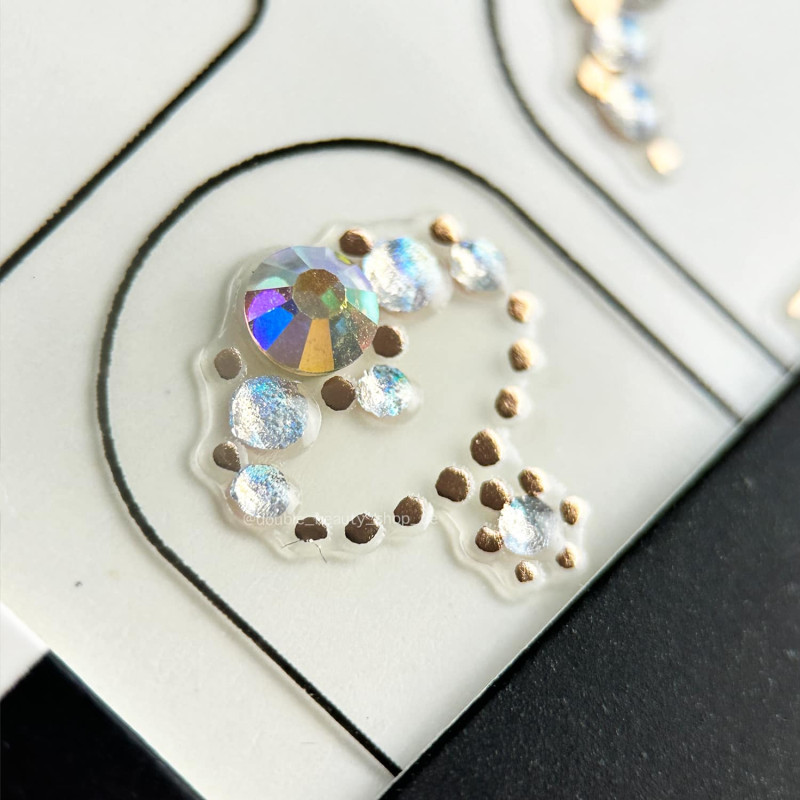 01 - 3D Aufkleber Line Art MAKEAR-Online-Shop-Double Beauty Shop