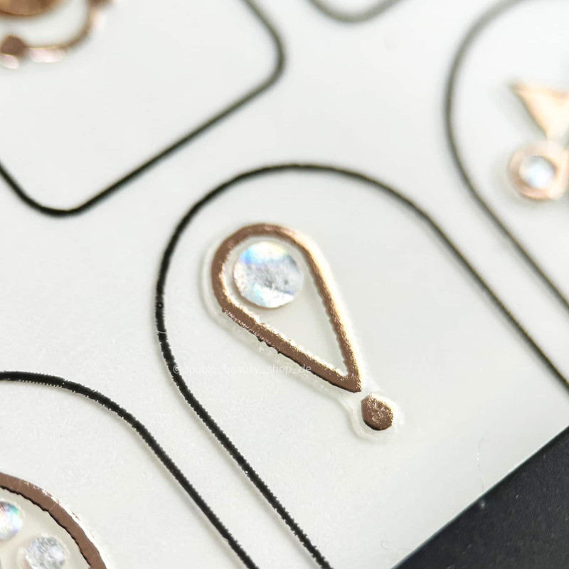 04 - 3D Aufkleber Line Art MAKEAR-Online-Shop-Double Beauty Shop