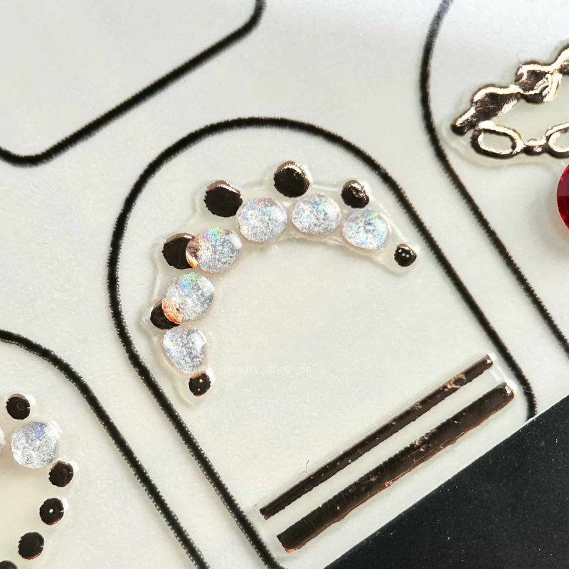 06 - 3D Aufkleber Line Art MAKEAR-Online-Shop-Double Beauty Shop