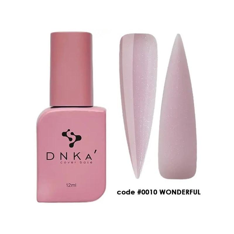 0010 Wonderful - Cover Base Coat 12ml DNKa-Online-Shop-Double Beauty Shop