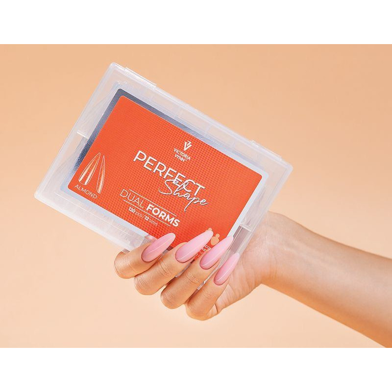 Almond - DUAL FORMS (tips 120 st.) VICTORIA VYNN-ACRYLGEL-Double Beauty Shop