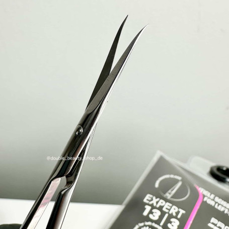 Für Linkshänder mit gebogener Spitze Hautschere EXPERT 13 (SE-13) 19 mm STALEKS