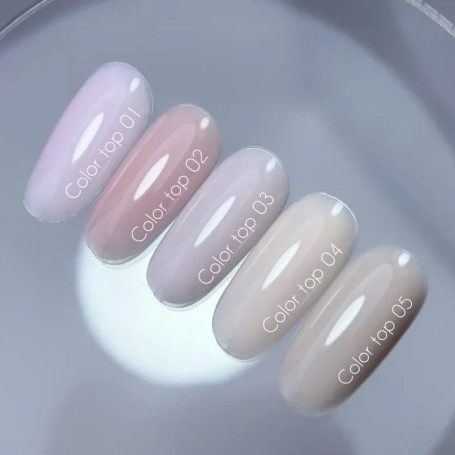 01 COLOR TOP - Cover Top Coat (No Wipe) 10ml NAILS OF THE DAY