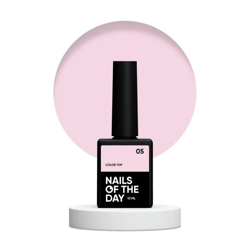 05 COLOR TOP - Cover Top Coat (No Wipe) 10ml NAILS OF THE DAY-Online-Shop-Double Beauty Shop