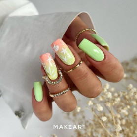 Beach Peach - UV Nagellack GLOW IN THE DARK ohne Hema 8ml... 2